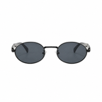 Legacy DUBLIN Black frame black lens front view on pure white