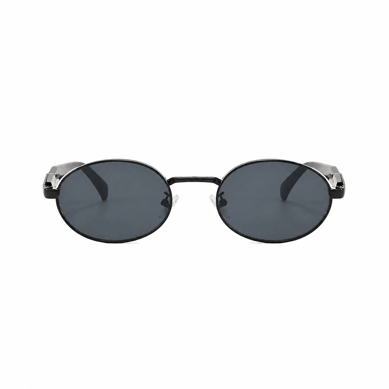 Legacy DUBLIN Black frame black lens front view on pure white