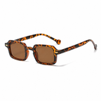 HELSINKI tortoise frame brown lens angled view on pure white