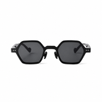 Legacy MARSEILLE black frame black lens front view on pure white