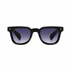 Legacy MEDELLIN Black frame violet gradient lens front on pure white background