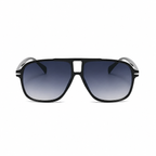 Legacy MONACO black frame navy lens front view