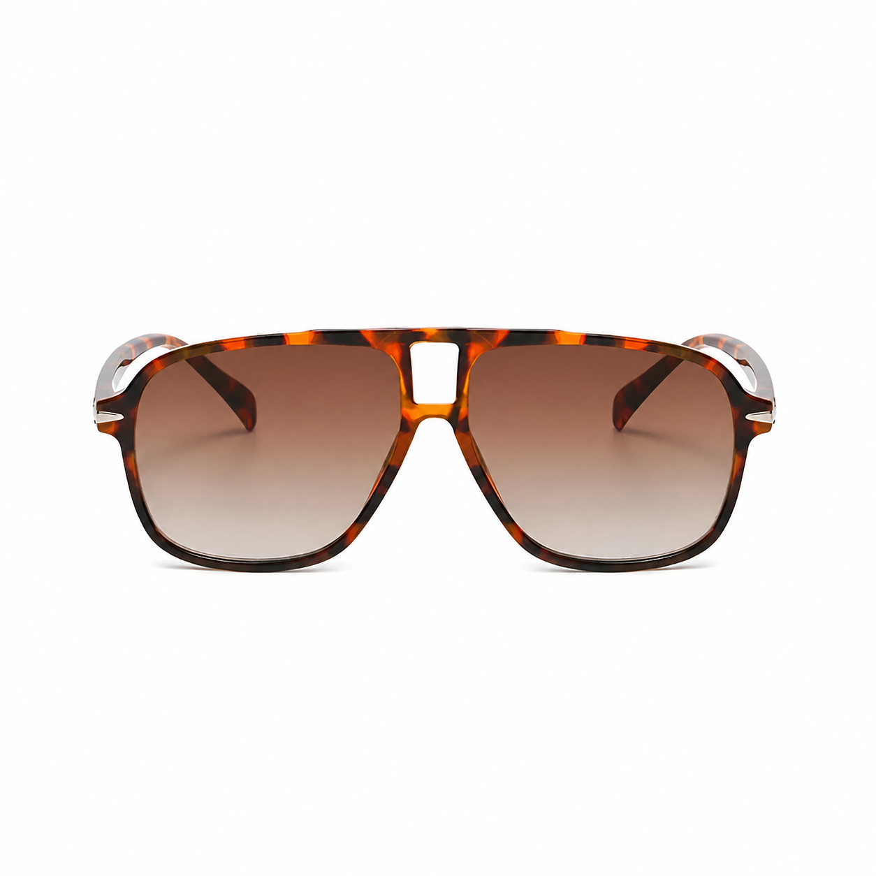 Legacy MONACO tortoise frame brown lens front view