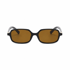 Legacy SEVILLE black frame brown lens front view