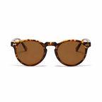 VANCOUVER Havana frame brown lens sunglasses front view