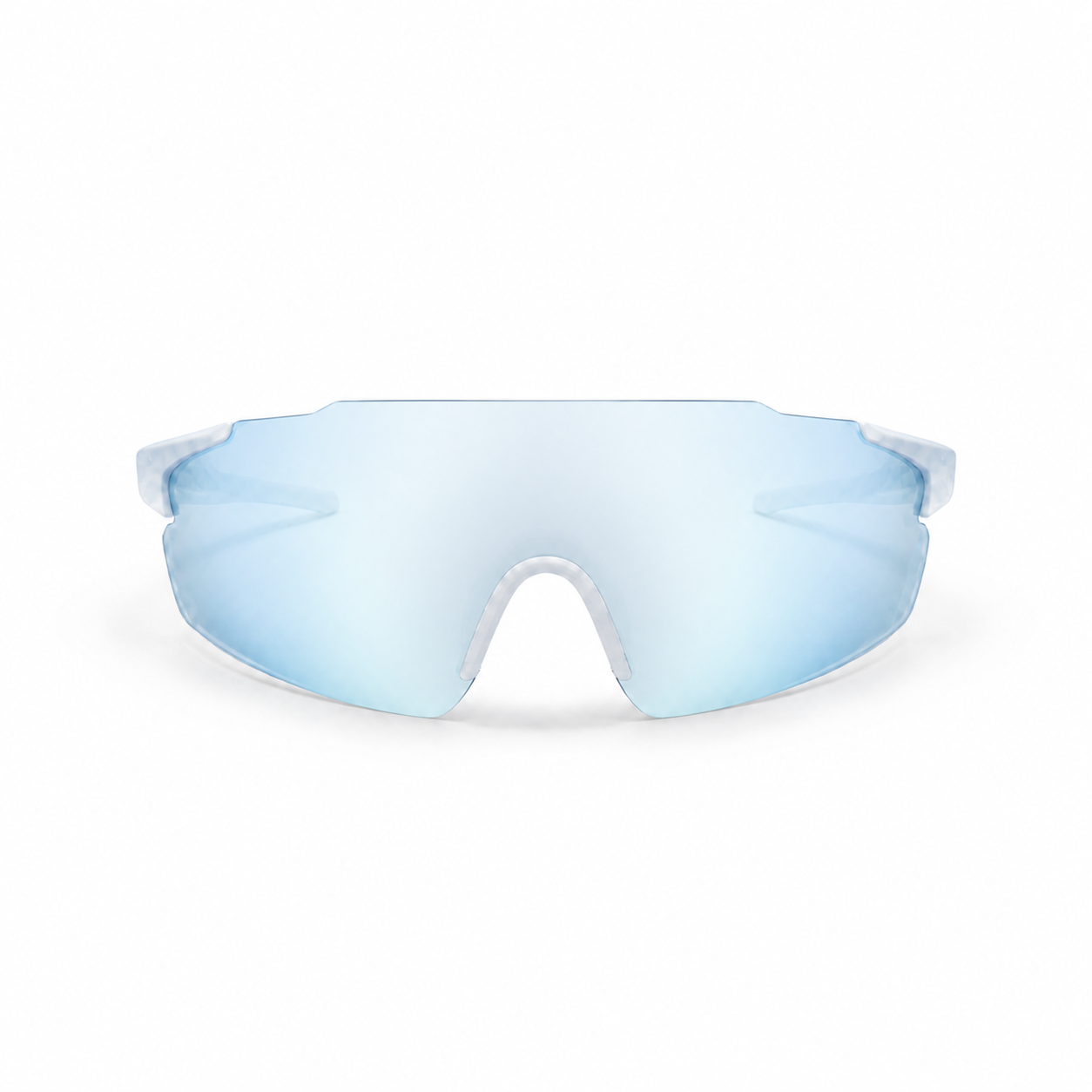 NASH Ice Blue Lightweight Shield Sunglasses 1