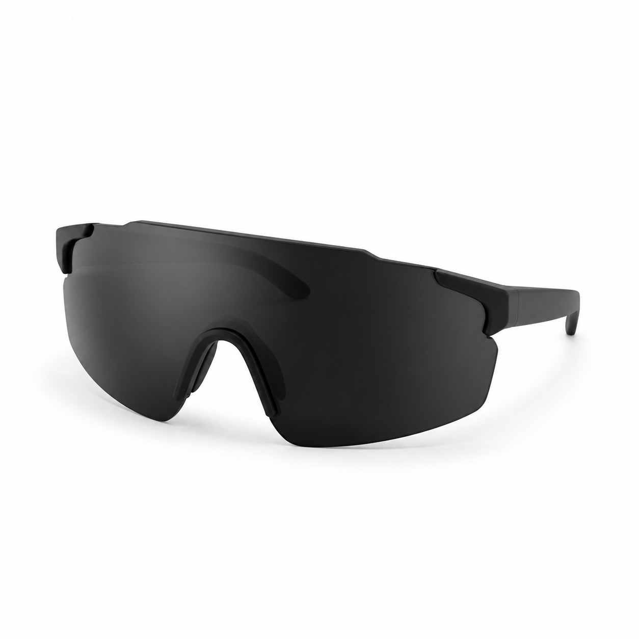 NASH Midnight Black Lightweight Shield Sunglasses 3