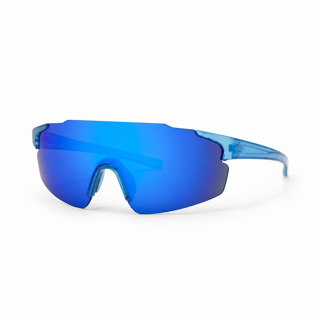 NASH Ocean Blue Lightweight Shield Sunglasses 2