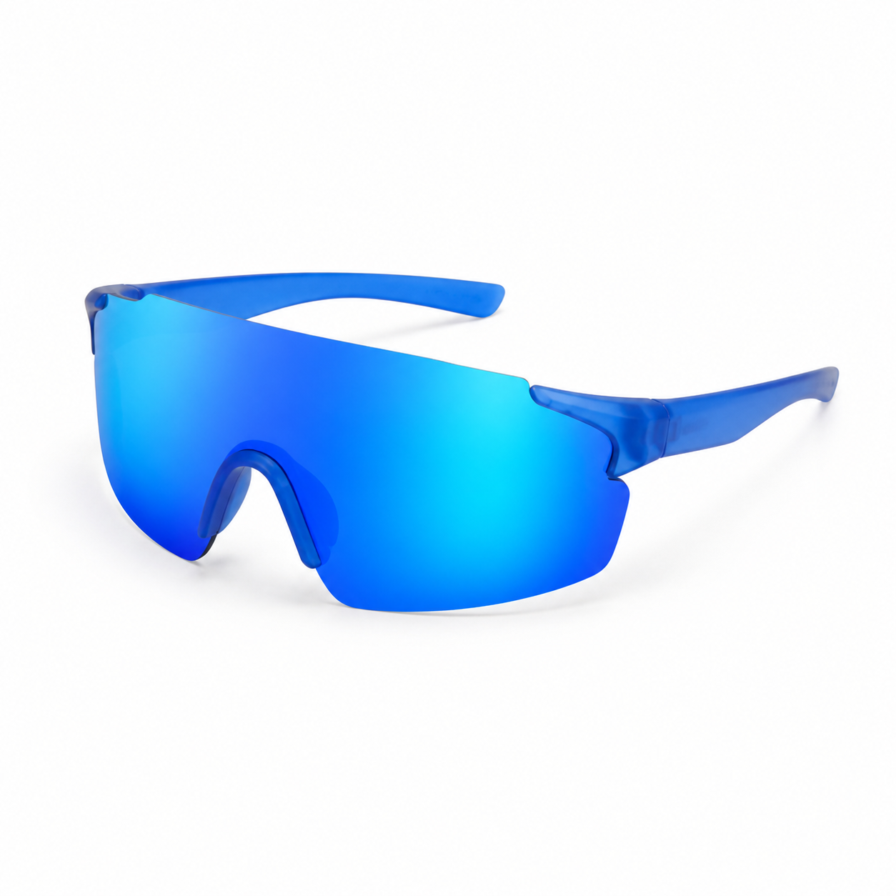 NASH Ocean Blue Lightweight Shield Sunglasses 3
