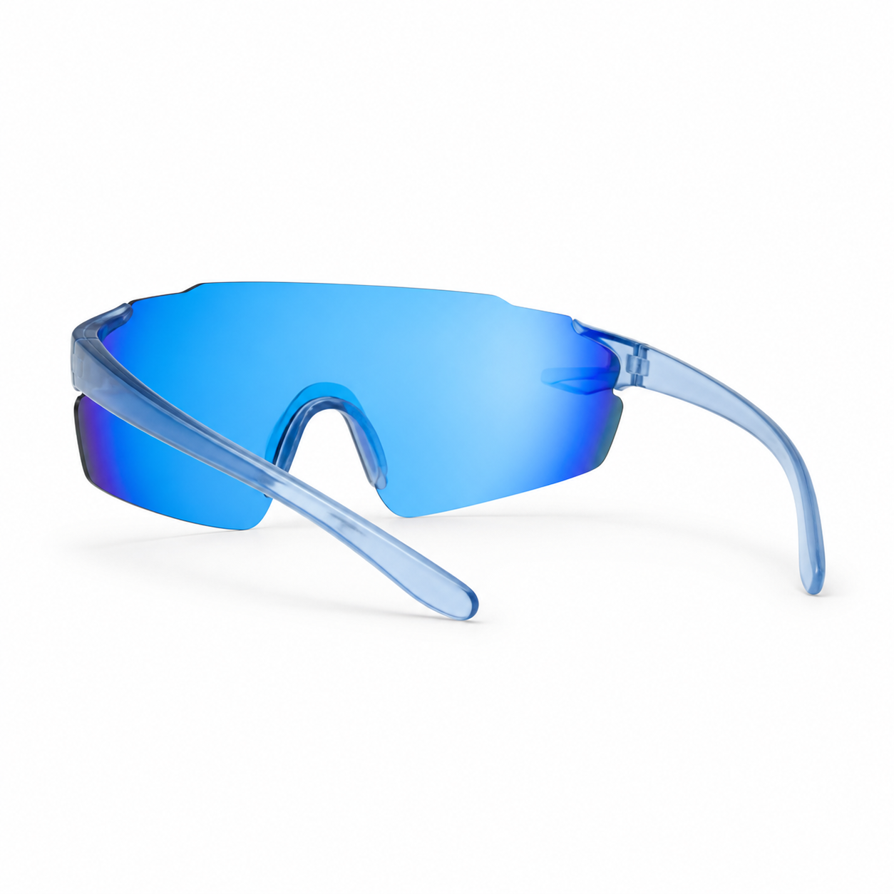 NASH Ocean Blue Lightweight Shield Sunglasses 4