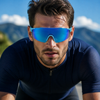 NASH Ocean Blue Lightweight Shield Sunglasses 8