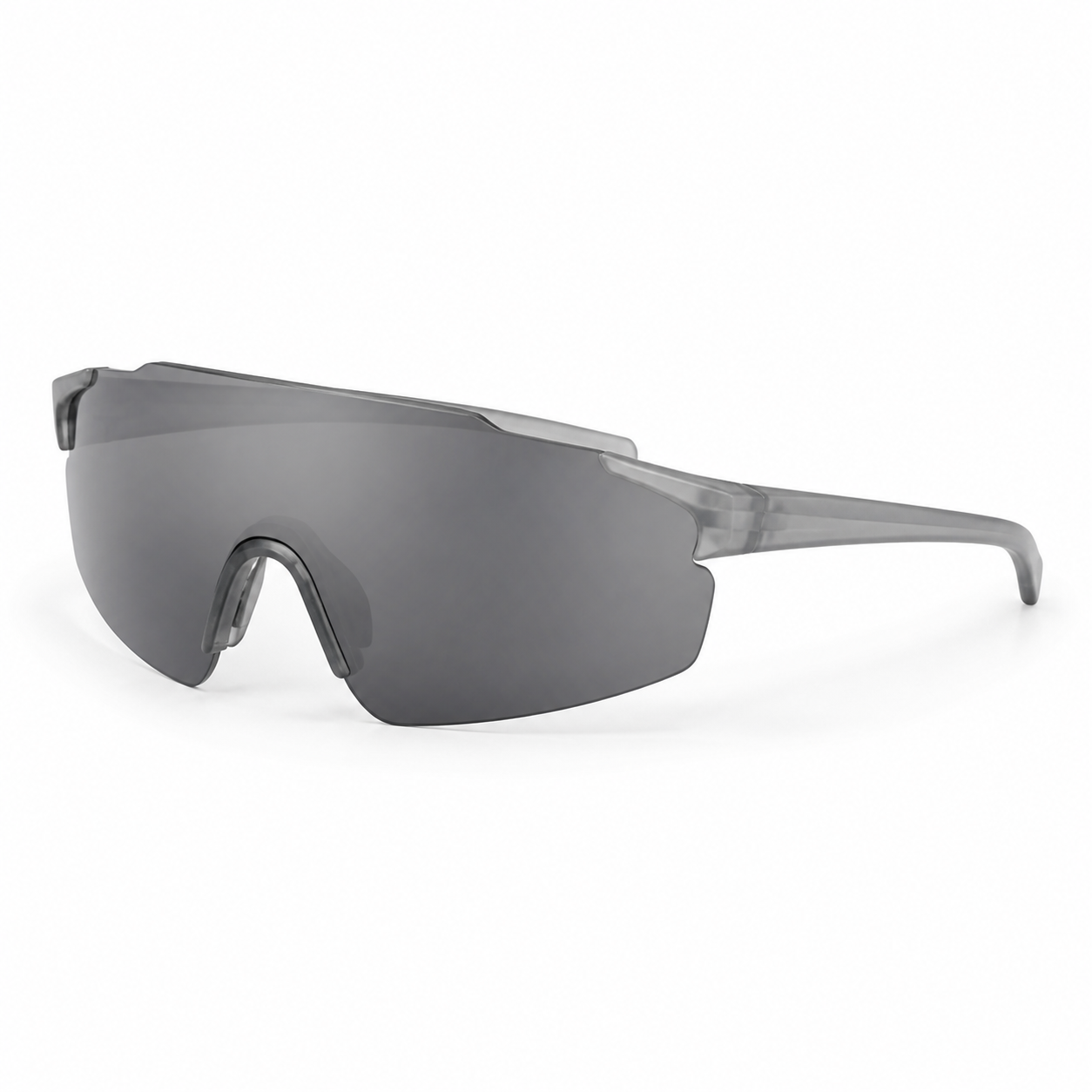 NASH Smoke Grey Lightweight Shield Sunglasses 4