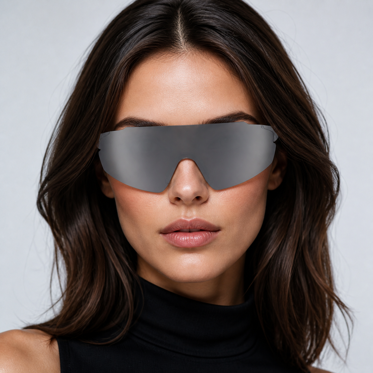 NASH Smoke Grey Lightweight Shield Sunglasses 5