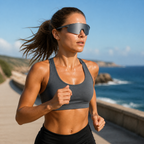 NASH Smoke Grey Lightweight Shield Sunglasses 7