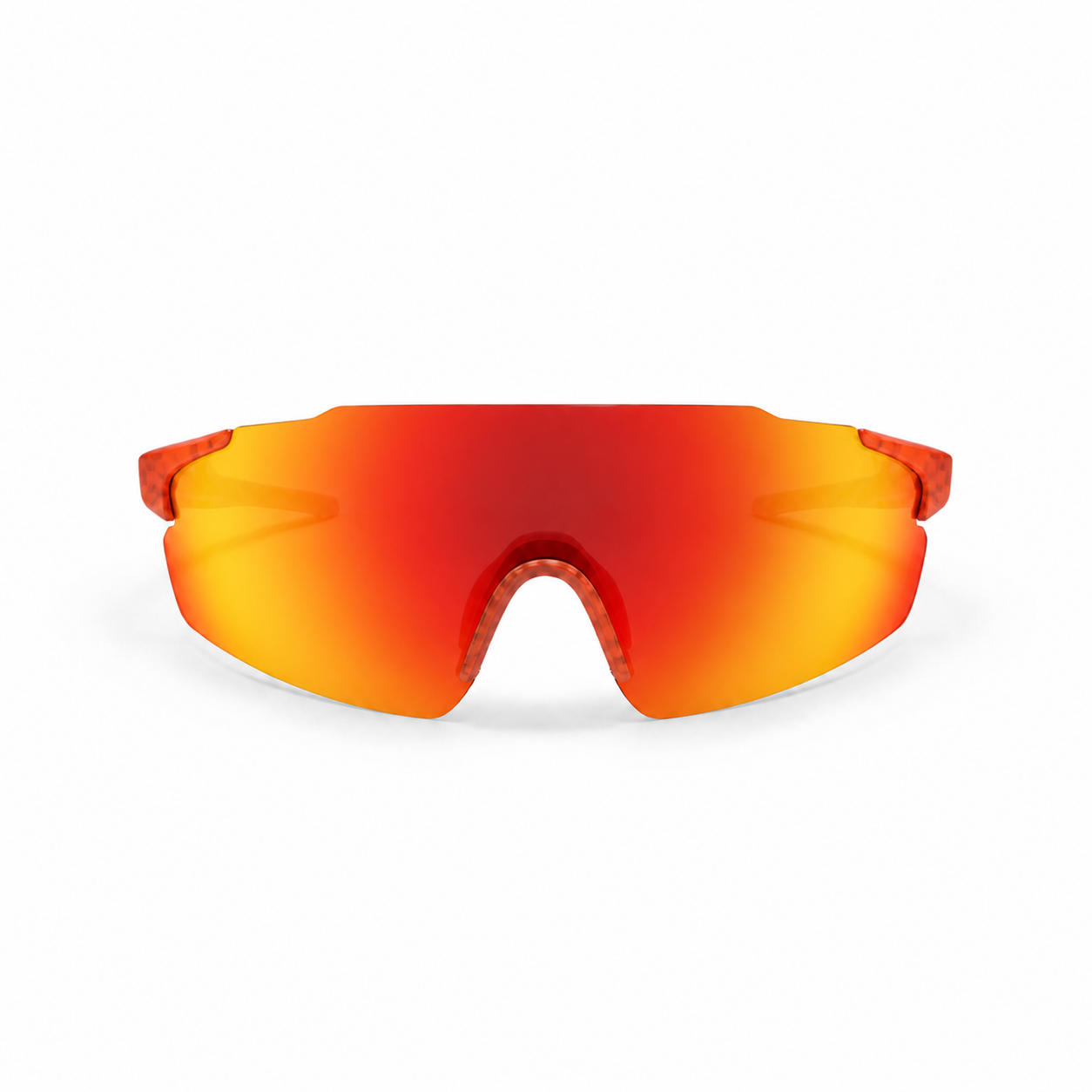NASH Sunset Red Lightweight Shield Sunglasses 1
