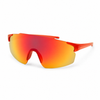NASH Sunset Red Lightweight Shield Sunglasses 3