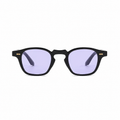 PARIS polarized UV400 square sunglasses on pure white background