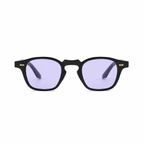 PARIS polarized UV400 square sunglasses on pure white background