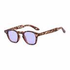 PARIS polarized UV400 square sunglasses on pure white background