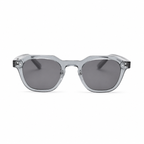 VALENCIA grey frame black lens sunglasses front view