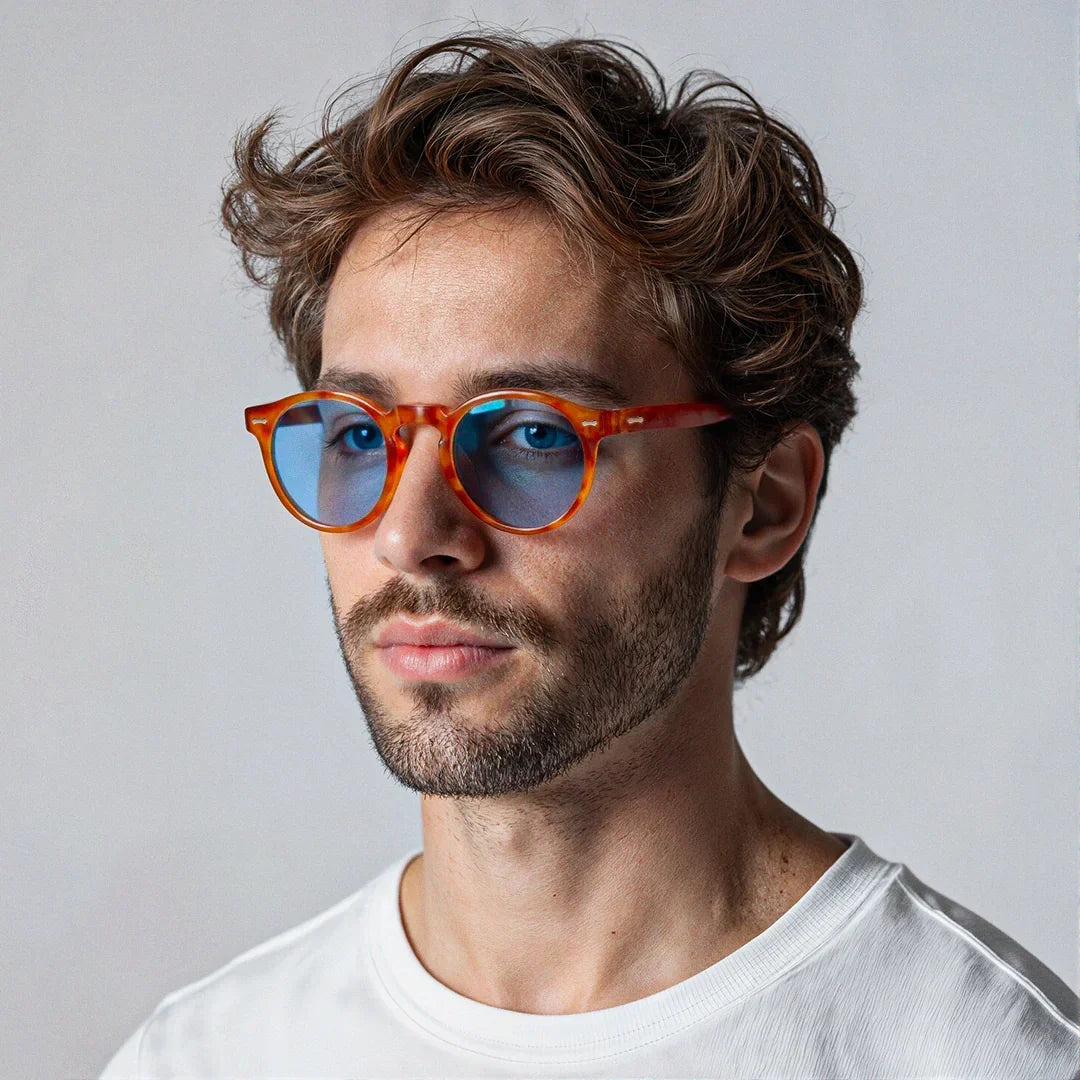 Polarized UV400 Round Acetate Sunglasses – Legacy VANCOUVER